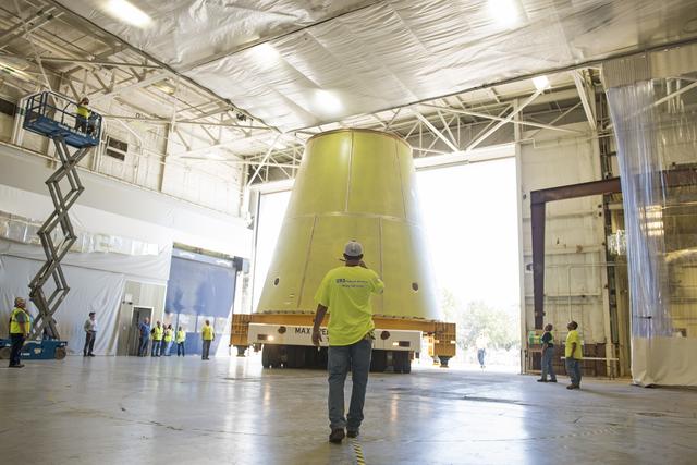 NASA image: Launch Vehicle Stage Adapter Move