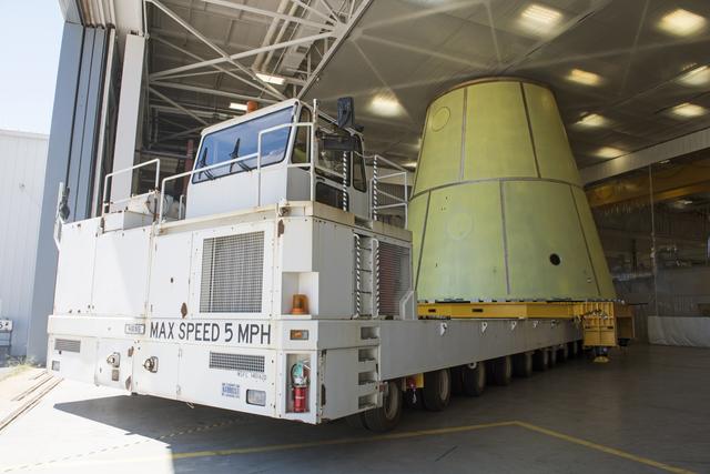 NASA image: Launch Vehicle Stage Adapter Move