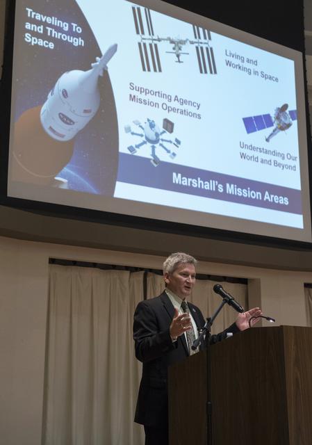 NASA image: "Launch Your Business with NASA" conference in Decatur, Alabama.