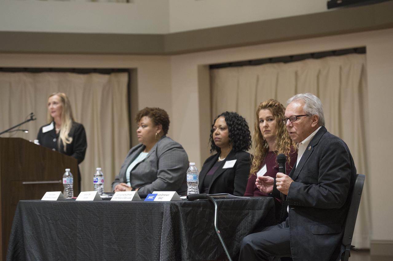 The Morgan County Economic Development Association and the City of Decatur, in Partnership with the NASA/Marshall Space Flight Center (MSFC), hosted a business forum on, How to Launch Your Business with NASA, Wednesday, October 18, 2017, at the Alabama Center for the Arts in downtown Decatur, AL.  The event was open to all businesses allowed them to connect with Senior NASA representatives and their prime contractors. The program guided businesses through the process of working with NASA as a supplier, subcontractor, and/or a service provider. The Marshall Space Flight Center’s projected procurement budget in FY 2018 is approximately $2.2 billion and numerous procurement opportunities are available for small business participation each fiscal year.  The program included Todd May, Director of Marshall Space Flight Center; Johnny Stephenson, Director of Marshall Space Flight Center’s Office of Strategic Analysis and Communication; David Brock, Small Business Specialist with Marshall Space Flight Center; and Lynn Garrison, Small Business Specialist Technical Advisor with Marshall Space Flight Center. Additionally, there was a prime contractor panel consisting of representatives from five NASA prime contractors.  The event included a dedicated networking session with those prime contractors.   The “Launch Your Business With NASA” event provides those in attendance the opportunity to network with key Marshall Space Flight Center procurement and technical personnel, and representatives of several major Marshall Space Flight Center prime contractors.Arts.