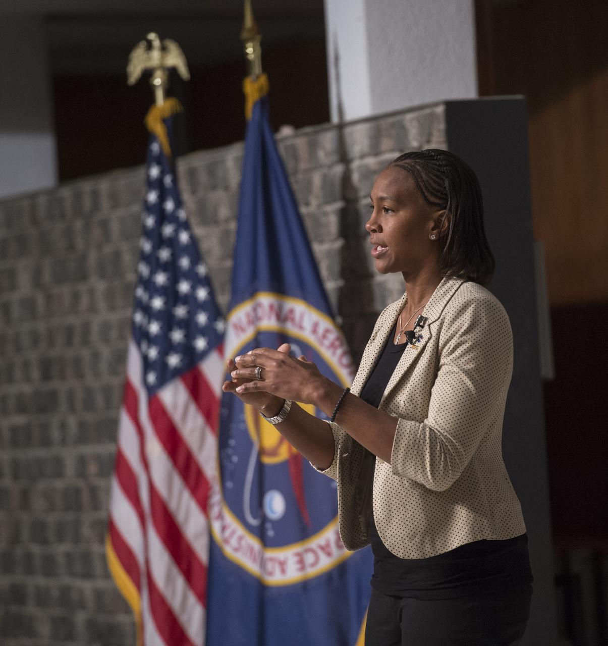 The 2017 Disabilities Awareness Month Program was presented at Marshall Space Flight Center's Morris Auditorium with guest speaker Tamika Catchings. Ms. Catchings is a retired WNBA player who spent her entire career with the Indiana Fever. She was the first recipient of ESPN’s Humanitarian Award in 2015. In 2016, Tamika became the first female recipient of the National Civil Rights Museum Sports Legacy Award.  In 2016, Tamika released her autobiography, "Catch A Star," which became a New York Times best seller. She is also a world-renowned motivational and keynote speaker.