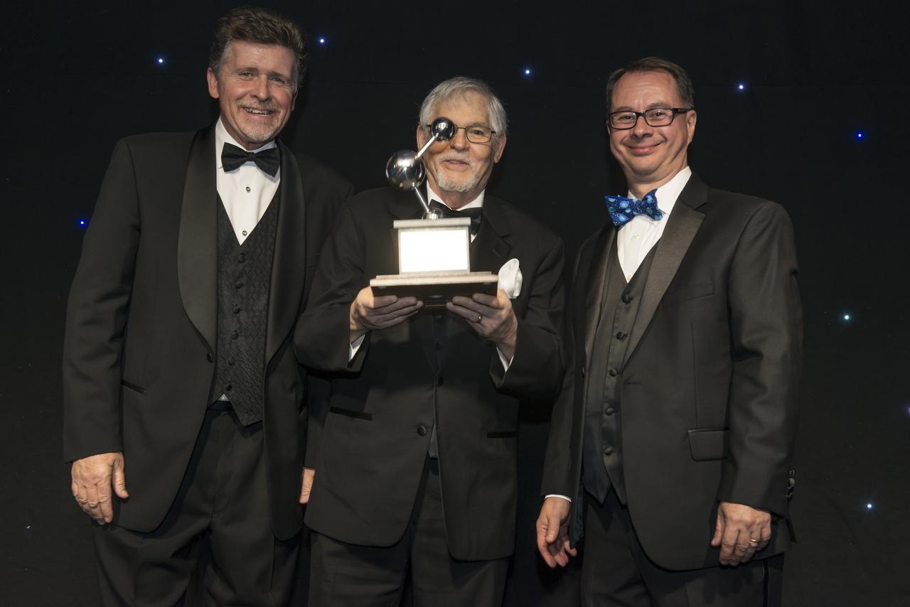 The annual Dr. Wernher Von Braun Memorial Dinner was held at the U.S. Space and Rocket Center's Davidson Center on October 26, 2017 with Keynote speaker General John Hyten, Commander of U.S. Strategic Command. Emcee was Mark Larson of Mark Larson Media Services, Inc. Dr. Wernher Von Braun Memorial Scholarships were presented to 8 college students by the National Space Club. Educator of the Year was awarded to Tammy Thorpe; Community Service award was presented to Huntsville, Al. Mayor Tommy Battle. The Communications Award was presented to retired astronaut Dr. Mike Massimino. The Distinguished Science Award was presented to Dr. Martin Weisskopf. The Astronautics Engineer Award was presented to Douglas R. Cooke. The Dr. Wernher Von Braun Space Flight Trophy was presented to Robert Lightfoot. 