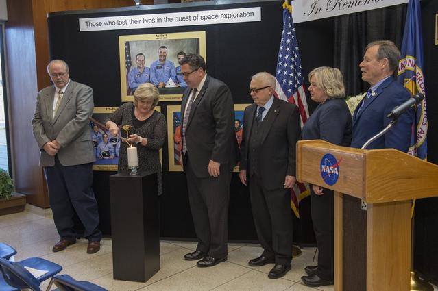 NASA image: MSFC Annual Day of Remembrance ceremony