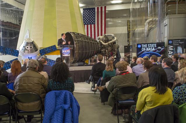 NASA image: NASA Acting Administrator Robert Lightfoot presents the 2018 "St