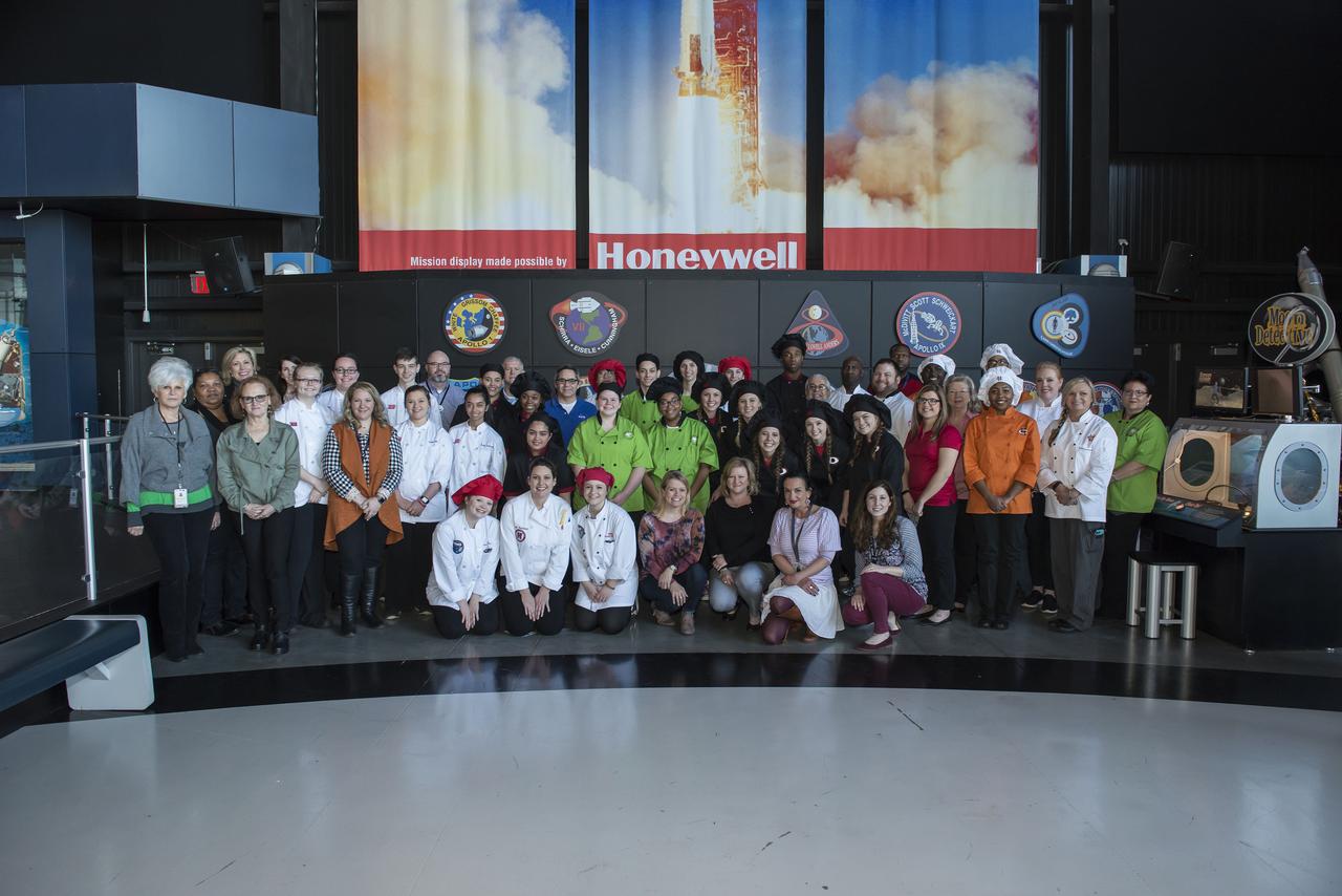 High Schools United with NASA to Create Hardware (HUNCH) students from 6 schools meet at the U.S. Space and Rocket center in order to participate in the annual culinary challenge where students create meals suitable for astronaut use in space. Students in 2018 created different dishes for breakfast dining. Other NASA centers also participate in this program with the top 10 voted recipes being judged at Johnson Space Center.