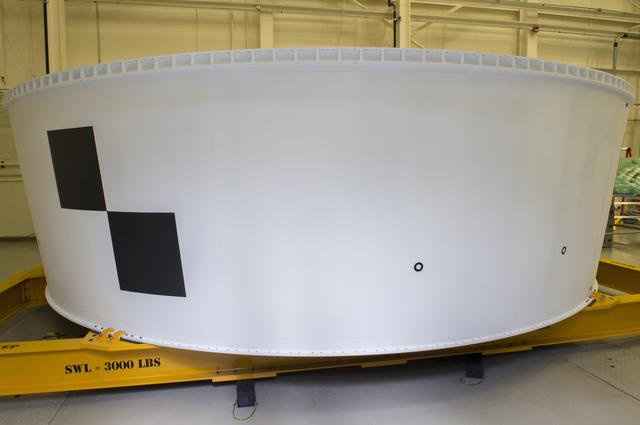 NASA image: Close-Out photos of SLS Orion Stage Adapter EM-1