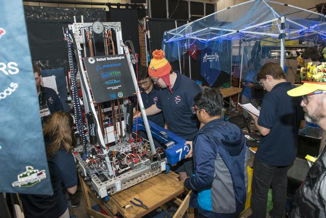 NASA image: The First Robotics Rocket City Regional Competition