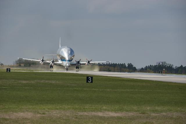NASA image: Orion Stage Adapter move to Redstone Airfield