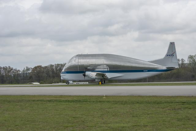 NASA image: Orion Stage Adapter move to Redstone Airfield