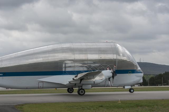 NASA image: Orion Stage Adapter move to Redstone Airfield