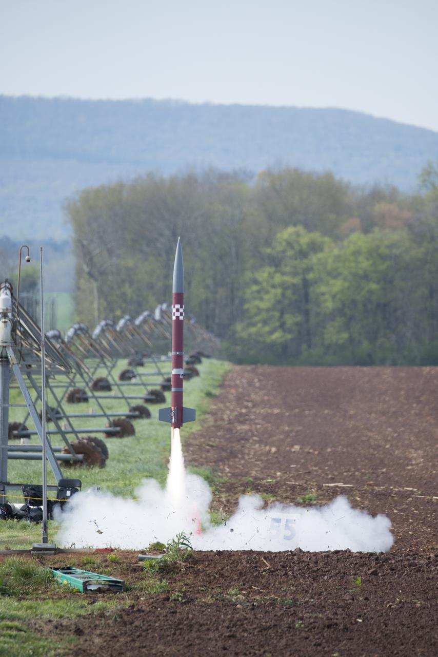  After eight months of designing, building and testing, the middle school, high school and college and university teams launched their rockets as part of NASA Student Launch on Sunday, April 8. The rockets and their payloads are designed to fly to 1-mile in altitude before deploying recovery systems that brings them safely to the ground. 