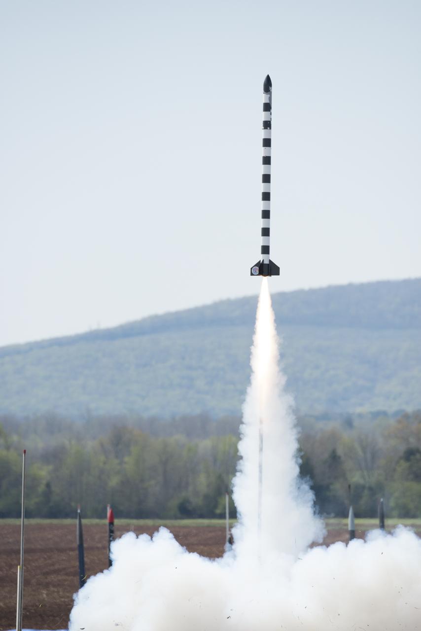  After eight months of designing, building and testing, the middle school, high school and college and university teams launched their rockets as part of NASA Student Launch on Sunday, April 8. The rockets and their payloads are designed to fly to 1-mile in altitude before deploying recovery systems that brings them safely to the ground. 