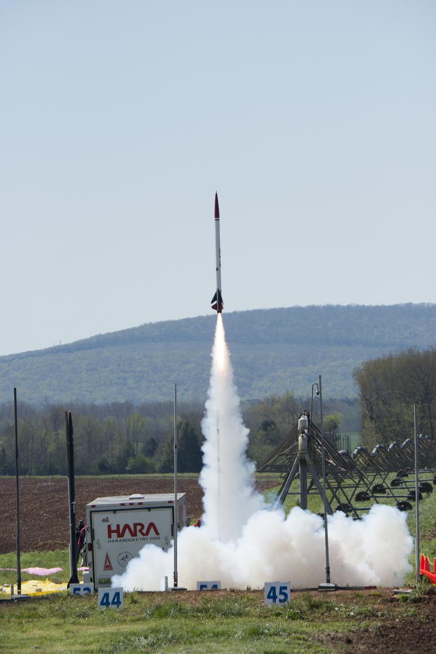  After eight months of designing, building and testing, the middle school, high school and college and university teams launched their rockets as part of NASA Student Launch on Sunday, April 8. The rockets and their payloads are designed to fly to 1-mile in altitude before deploying recovery systems that brings them safely to the ground. 
