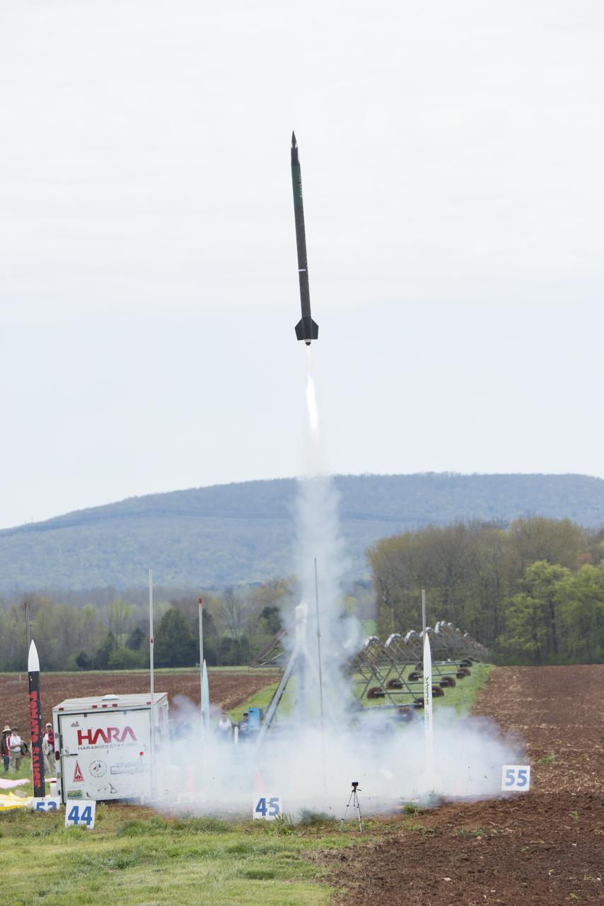  After eight months of designing, building and testing, the middle school, high school and college and university teams launched their rockets as part of NASA Student Launch on Sunday, April 8. The rockets and their payloads are designed to fly to 1-mile in altitude before deploying recovery systems that brings them safely to the ground. 