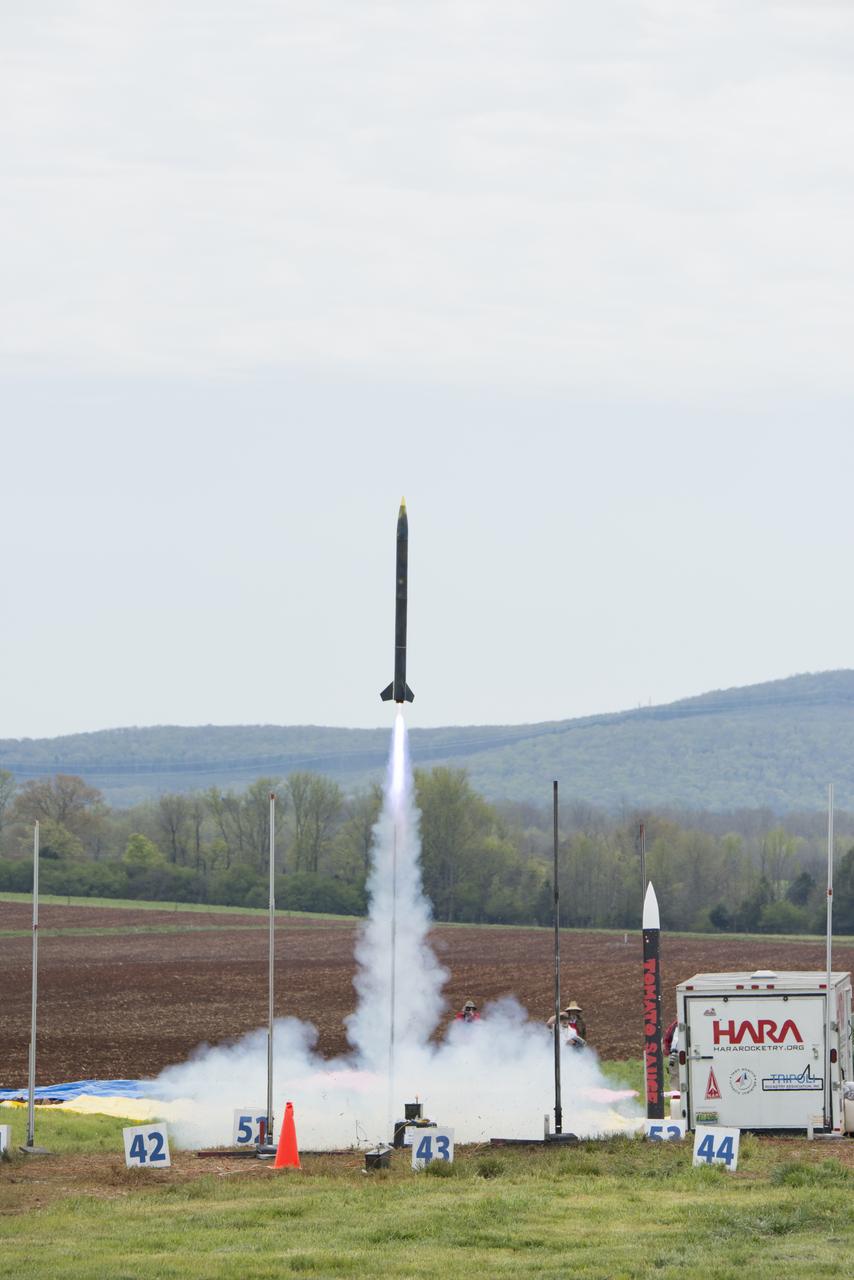  After eight months of designing, building and testing, the middle school, high school and college and university teams launched their rockets as part of NASA Student Launch on Sunday, April 8. The rockets and their payloads are designed to fly to 1-mile in altitude before deploying recovery systems that brings them safely to the ground. 
