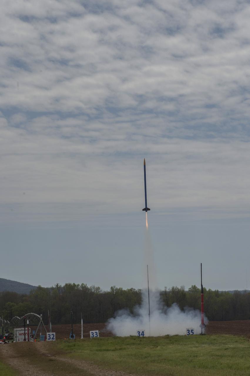 After eight months of designing, building and testing, the middle school, high school and college and university teams launched their rockets as part of NASA Student Launch on Sunday, April 8. The rockets and their payloads are designed to fly to 1-mile in altitude before deploying recovery systems that brings them safely to the ground. 