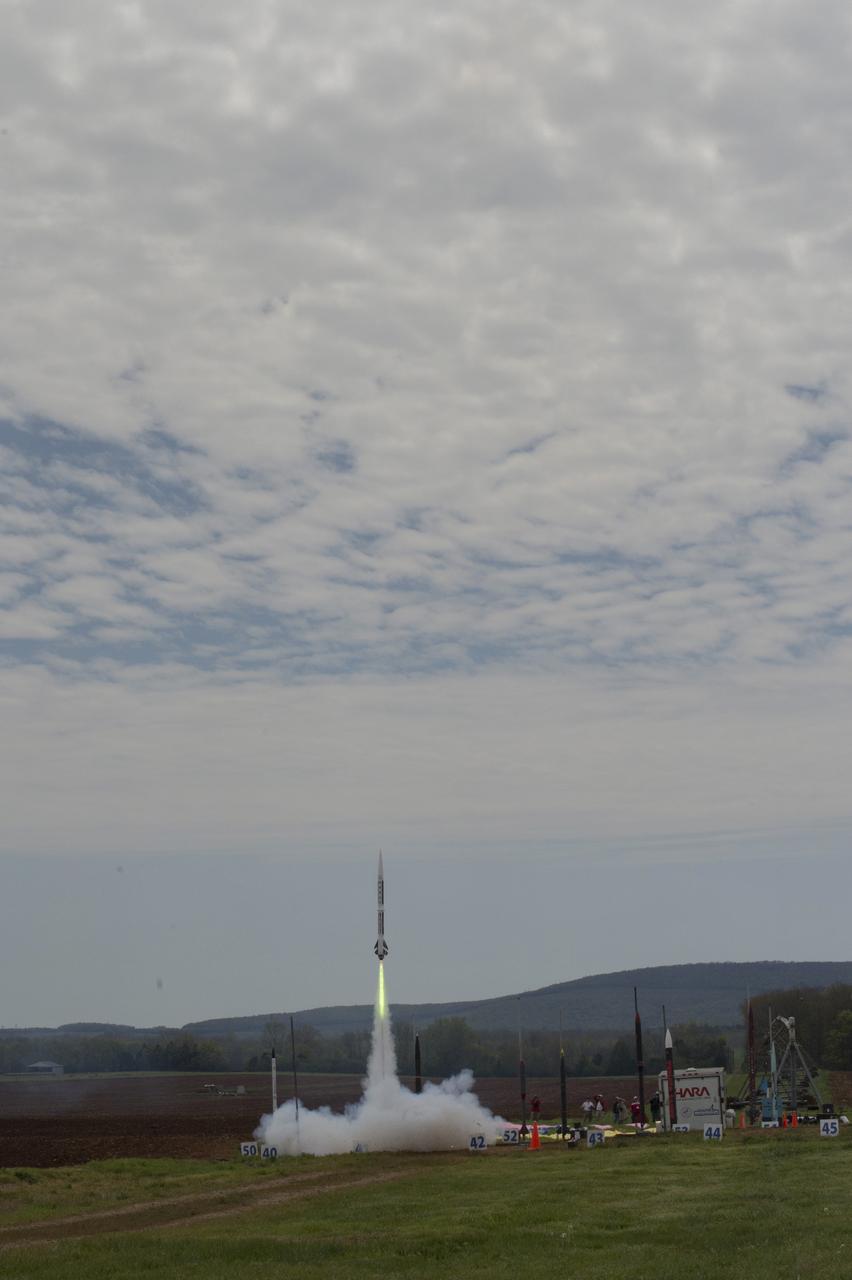 After eight months of designing, building and testing, the middle school, high school and college and university teams launched their rockets as part of NASA Student Launch on Sunday, April 8. The rockets and their payloads are designed to fly to 1-mile in altitude before deploying recovery systems that brings them safely to the ground.