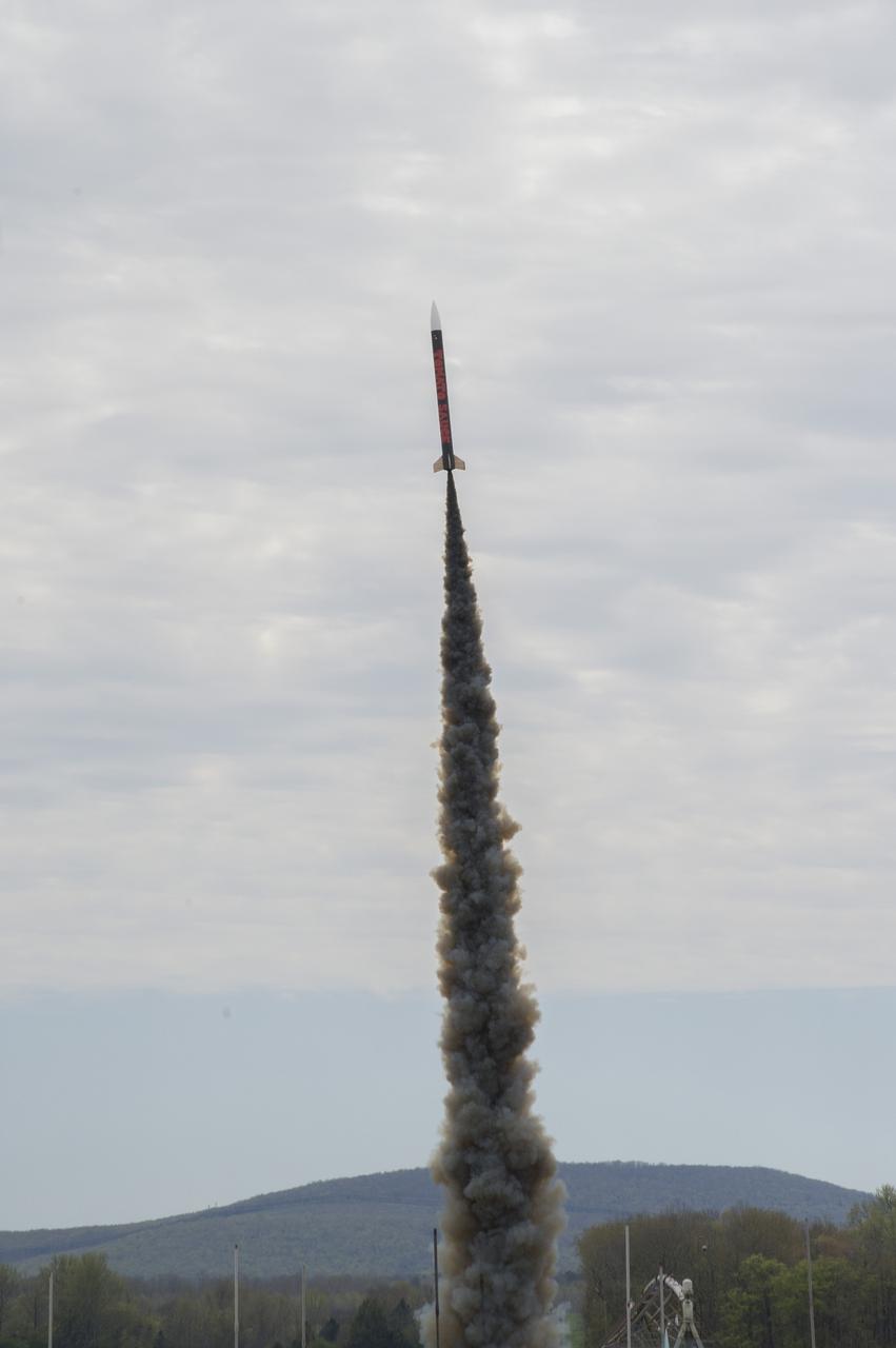 After eight months of designing, building and testing, the middle school, high school and college and university teams launched their rockets as part of NASA Student Launch on Sunday, April 8. The rockets and their payloads are designed to fly to 1-mile in altitude before deploying recovery systems that brings them safely to the ground. 