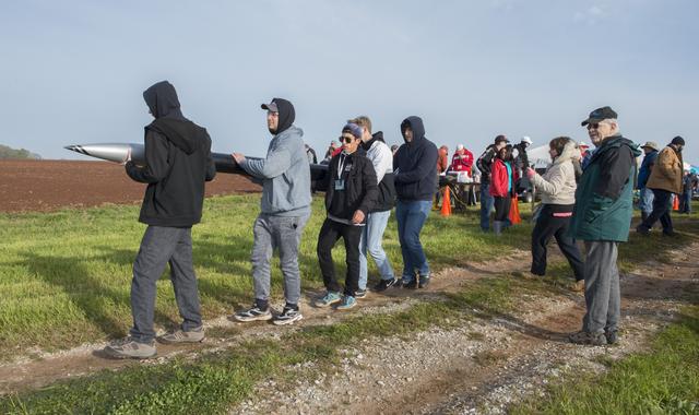 NASA image: 2018 NASA Student Launch event, Bragg Farms, Toney, Al