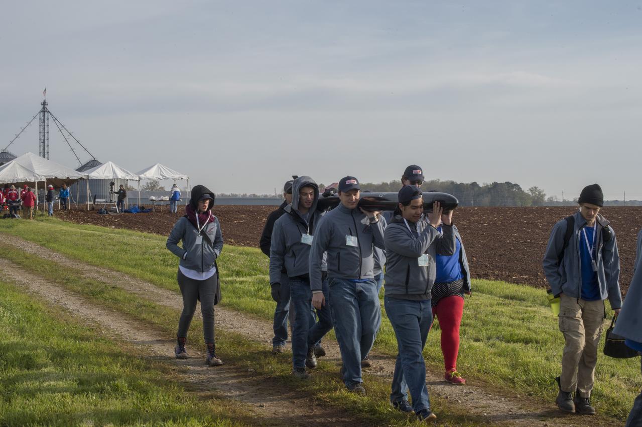 After eight months of designing, building and testing, the middle school, high school and college and university teams launched their rockets as part of NASA Student Launch on Sunday, April 8. The rockets and their payloads are designed to fly to 1-mile in altitude before deploying recovery systems that brings them safely to the ground. 