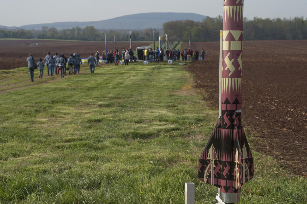 After eight months of designing, building and testing, the middle school, high school and college and university teams launched their rockets as part of NASA Student Launch on Sunday, April 8. The rockets and their payloads are designed to fly to 1-mile in altitude before deploying recovery systems that brings them safely to the ground.