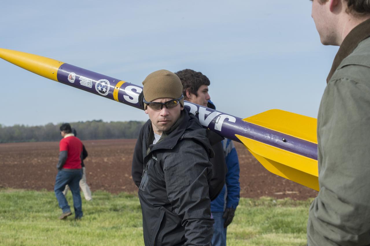 After eight months of designing, building and testing, the middle school, high school and college and university teams launched their rockets as part of NASA Student Launch on Sunday, April 8. The rockets and their payloads are designed to fly to 1-mile in altitude before deploying recovery systems that brings them safely to the ground.