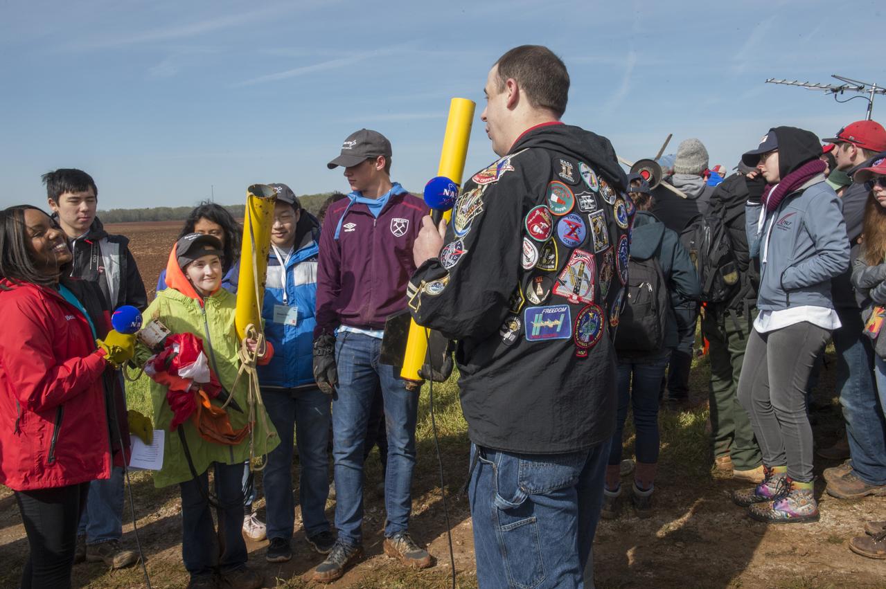 After eight months of designing, building and testing, the middle school, high school and college and university teams launched their rockets as part of NASA Student Launch on Sunday, April 8. The rockets and their payloads are designed to fly to 1-mile in altitude before deploying recovery systems that brings them safely to the ground. 