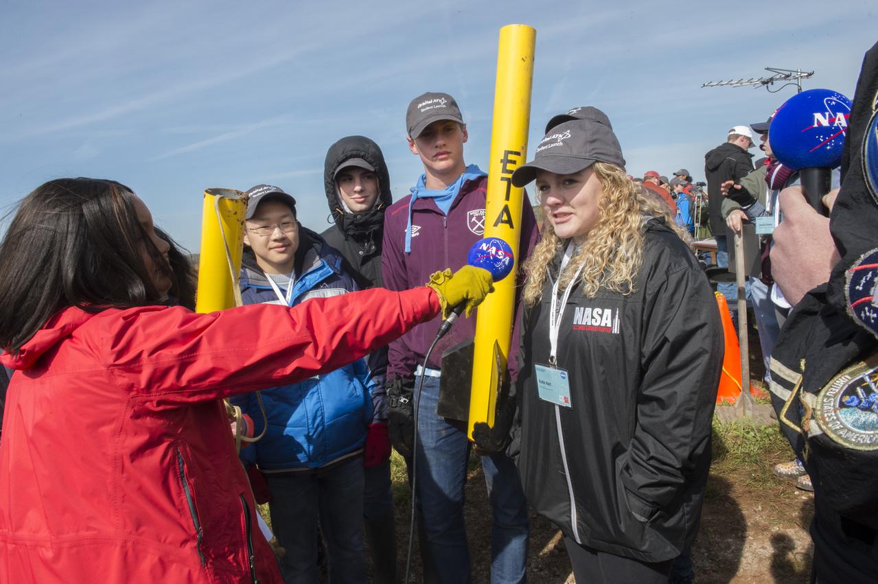 After eight months of designing, building and testing, the middle school, high school and college and university teams launched their rockets as part of NASA Student Launch on Sunday, April 8. The rockets and their payloads are designed to fly to 1-mile in altitude before deploying recovery systems that brings them safely to the ground. 