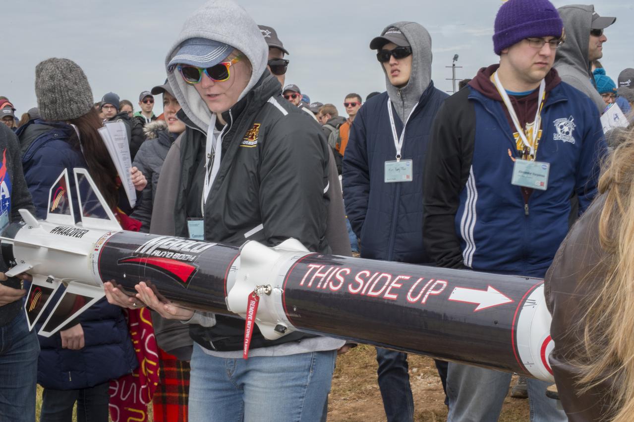 After eight months of designing, building and testing, the middle school, high school and college and university teams launched their rockets as part of NASA Student Launch on Sunday, April 8. The rockets and their payloads are designed to fly to 1-mile in altitude before deploying recovery systems that brings them safely to the ground. 
