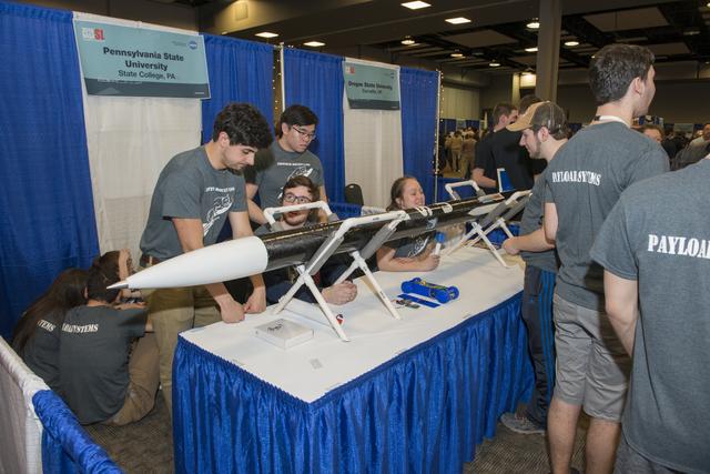 NASA image: 2018 Student Launch Initiative Rocket Fair
