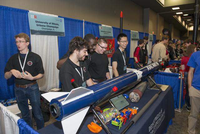 NASA image: 2018 Student Launch Initiative Rocket Fair
