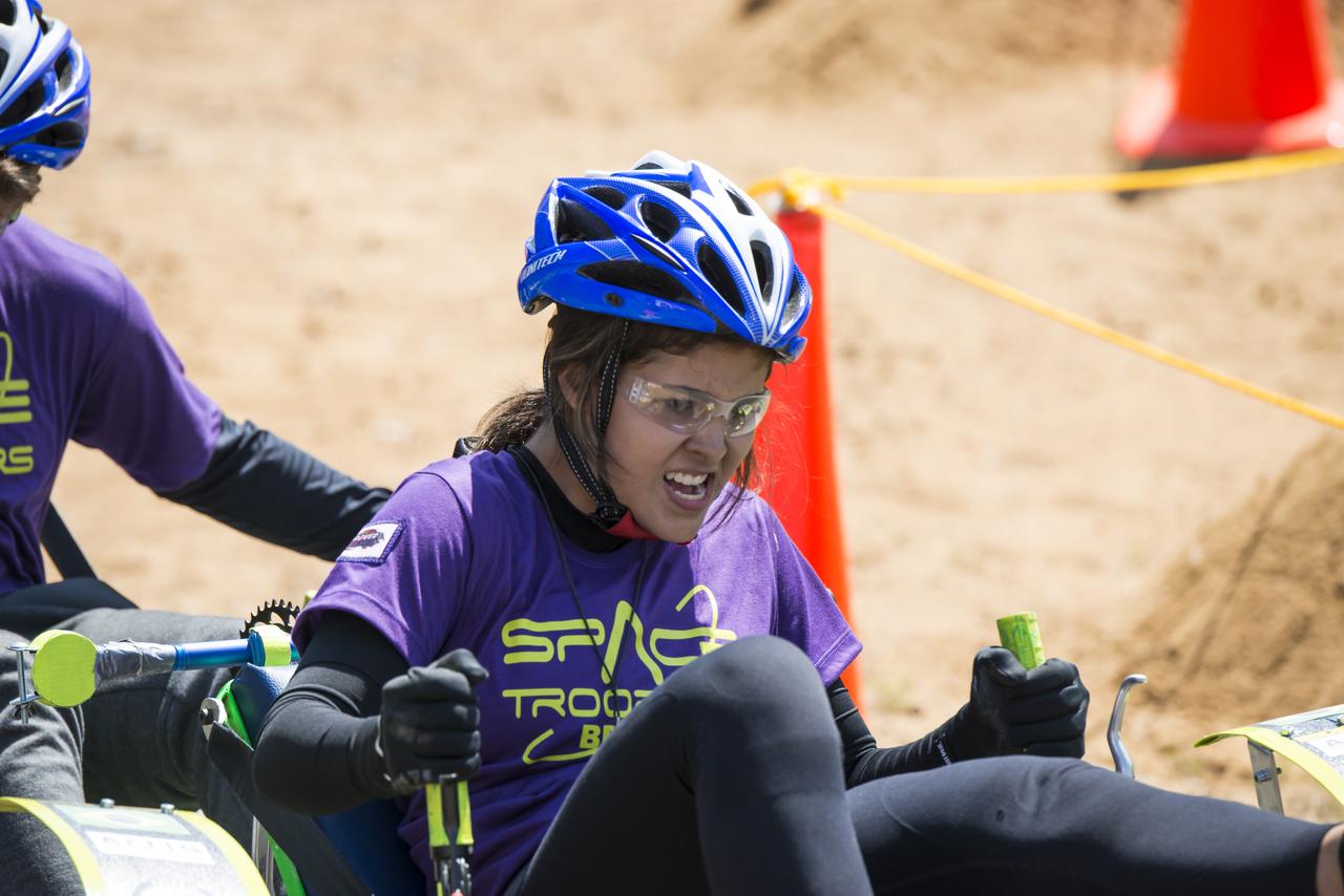 High school and university students competed in the 2018 Human Exploration Rover Challenge event at the U.S. Space and Rocket Center in Huntsville, Alabama. Students came from across the U.S. as well as several foreign countries such as Brazil, Germany, India, and Mexico. This event, which is normally a 2 day event, was shortened to 1 day in 2018 due to adverse weather conditions.