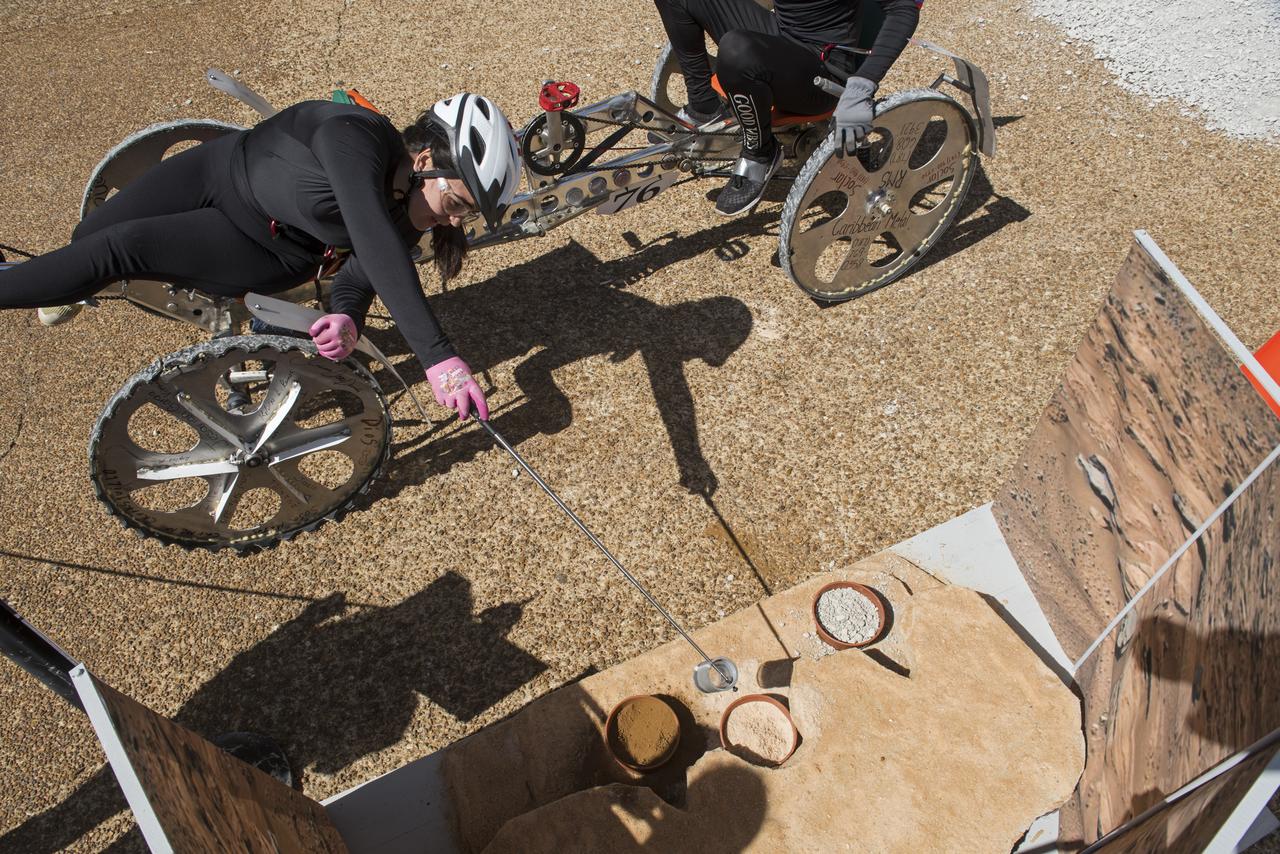  High school and university students competed in the 2018 Human Exploration Rover Challenge event at the U.S. Space and Rocket Center in Huntsville, Alabama. Students came from across the U.S. as well as several foreign countries such as Brazil, Germany, India, and Mexico. This event, which is normally a 2 day event, was shortened to 1 day in 2018 due to adverse weather conditions.