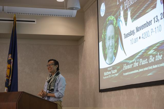 NASA image:  MATTHEW YAZZIE, FOUNDER AND CEO OF THE NONPROFIT, “OTHERS PRO