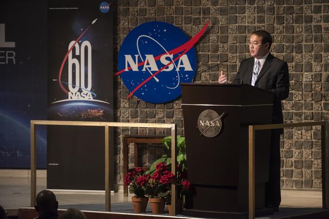 NASA image: Steve Shih, NASA Associate Administrator Addresses MSFC Team Mem