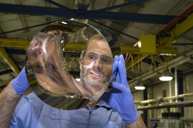 NASA image: X-RAY MIRROR REPLICATION AND SHELL SEPARATION PROCESS