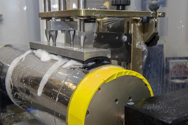 NASA image: X-RAY MIRROR REPLICATION AND SHELL SEPARATION PROCESS