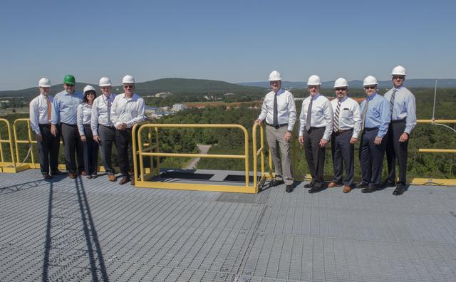 FBI personnel tour SLS Test Stand 4693