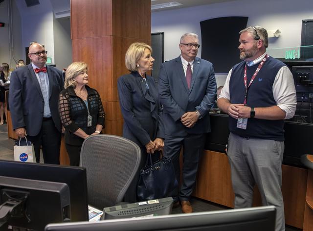 NASA image: Betsy DeVos, Secretary of Education, Visit to MSFC and USSRC