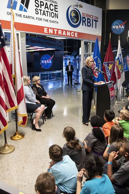 NASA image: Betsy DeVos, Secretary of Education, Visit to MSFC and USSRC