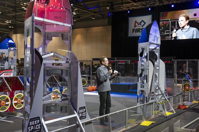 NASA image: 2019 First Robotics Competition
