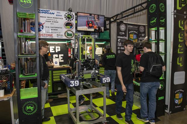 NASA image: 2019 First Robotics Competition