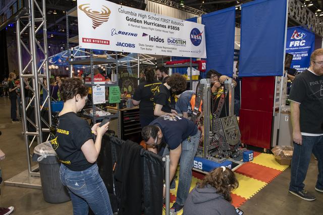 NASA image: 2019 First Robotics Competition
