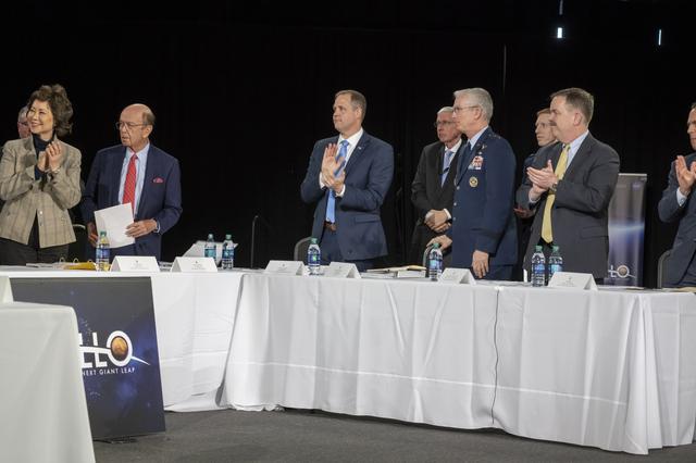 NASA image: The National Space Council Meets With V.P. Mike Pence