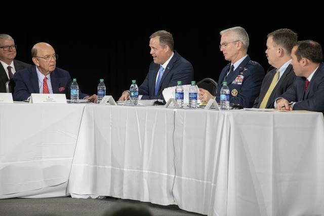 NASA image: The National Space Council Meets With V.P. Mike Pence