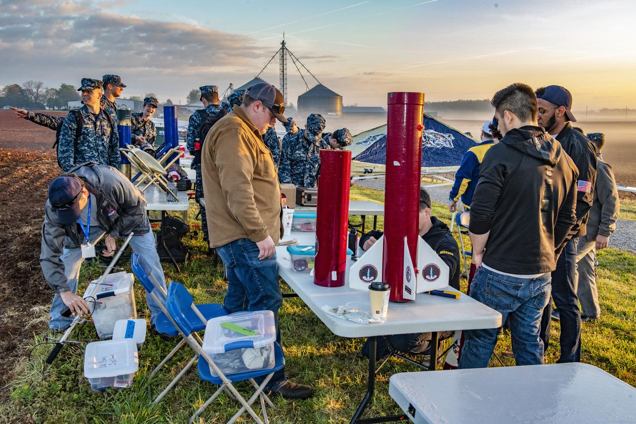 High School and College students from around the U.S. came together at Bragg Farms in Toney, Alabama for the 2019 Student Launch Initiative. The students launched their rockets to their own predetermined altitude with various payloads including remote rovers and unmanned aerial vehicles. 
