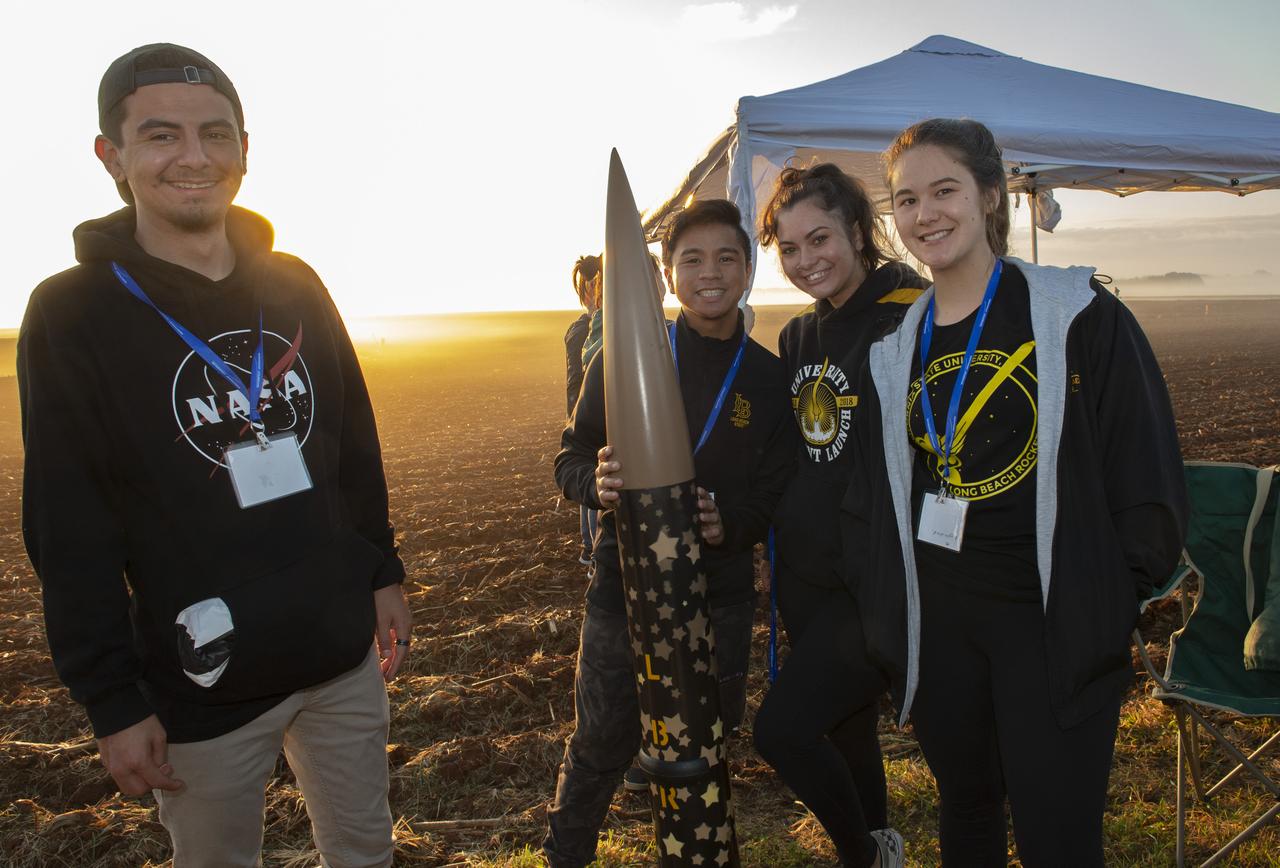 High School and College students from around the U.S. came together at Bragg Farms in Toney, Alabama for the 2019 Student Launch Initiative. The students launched their rockets to their own predetermined altitude with various payloads including remote rovers and unmanned aerial vehicles. 