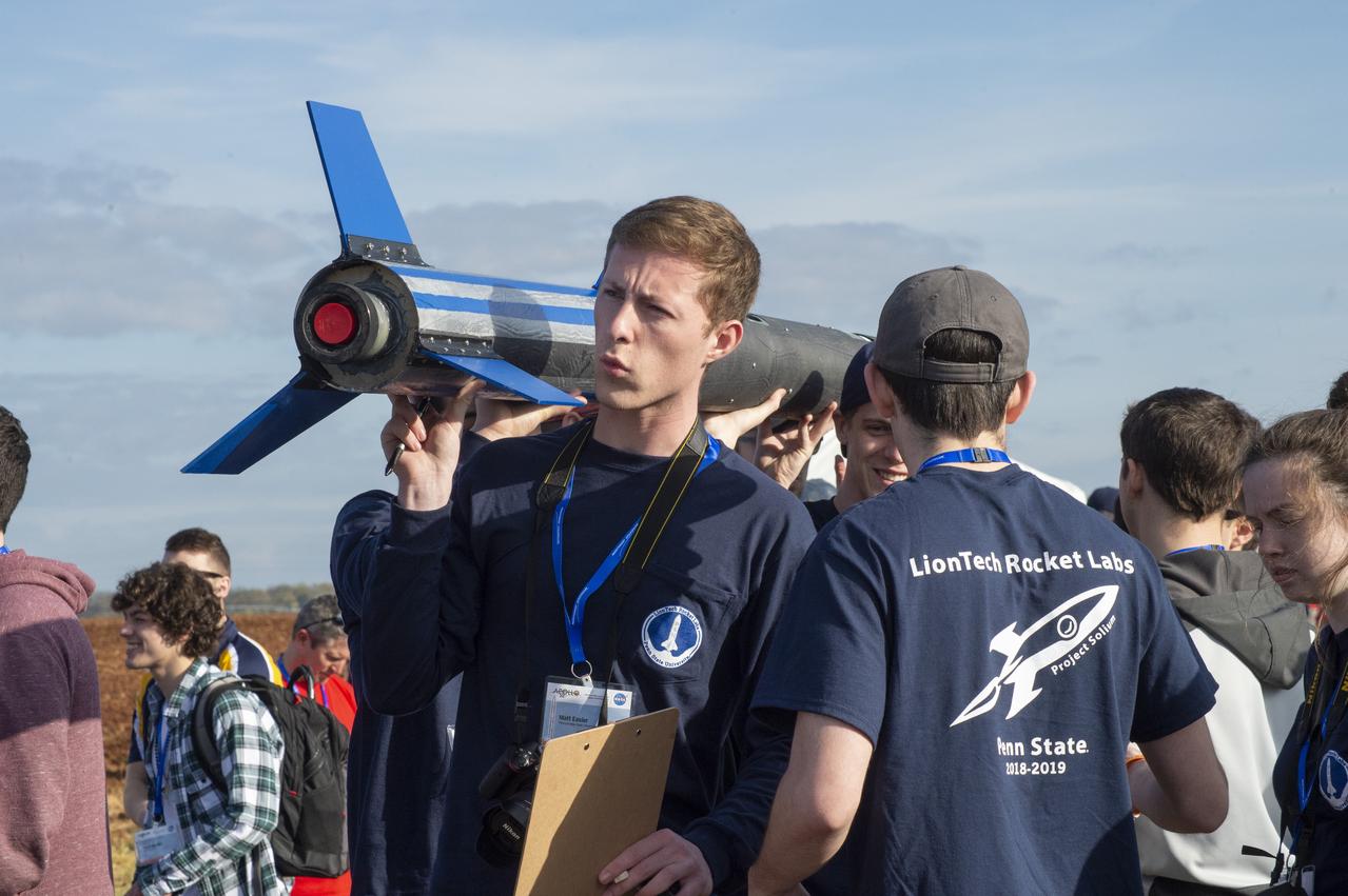 High School and College students from around the U.S. came together at Bragg Farms in Toney, Alabama for the 2019 Student Launch Initiative. The students launched their rockets to their own predetermined altitude with various payloads including remote rovers and unmanned aerial vehicles. 