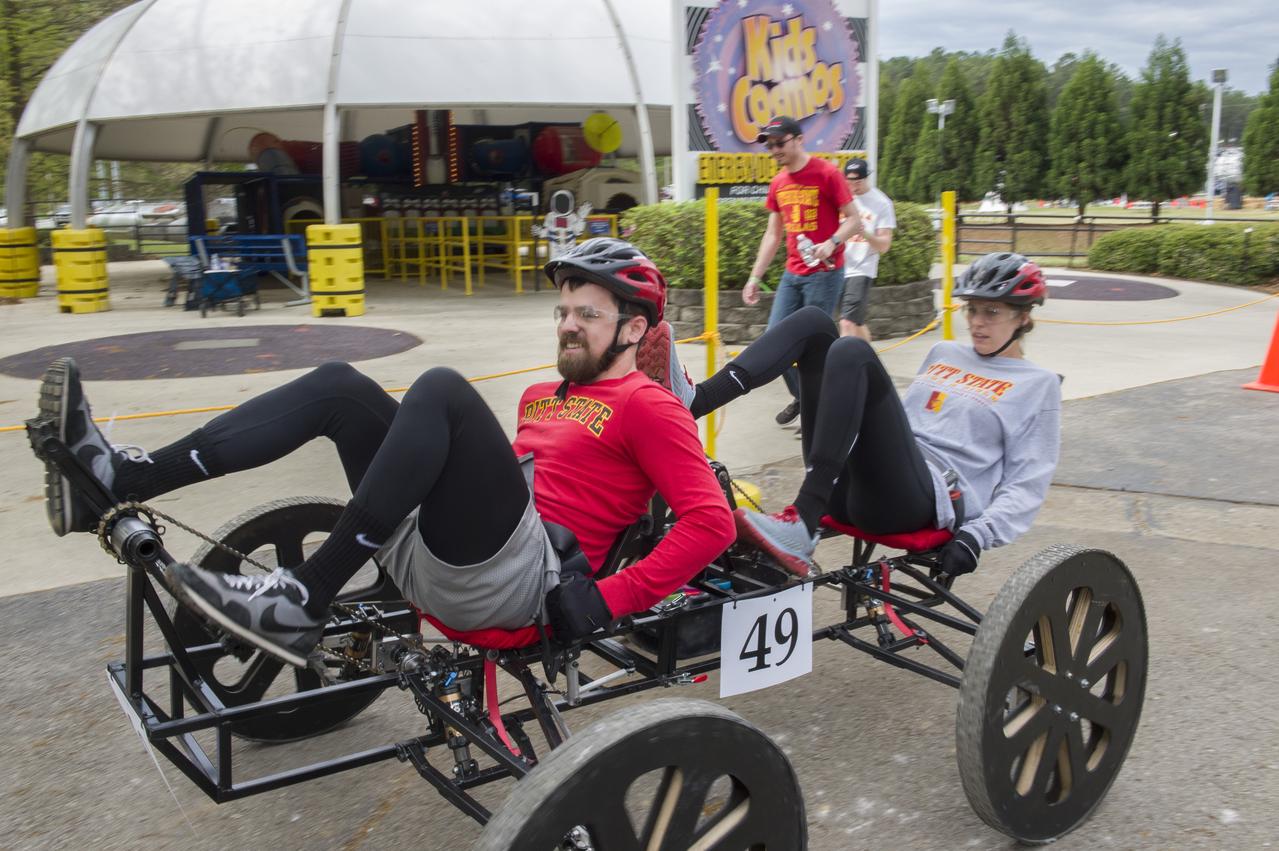 The 2019 Lunar Rover Challenge Competition was hosted by the U.S. Space and Rocket Center in Huntsville, Alabama. This annual event celebrated the 25th anniversary of what began as the Great Moonbuggy Race in 1994. High school and College teams from the United States and foreign countries competed. The awards ceremony was held at the adjacent Marriott on Saturday evening.