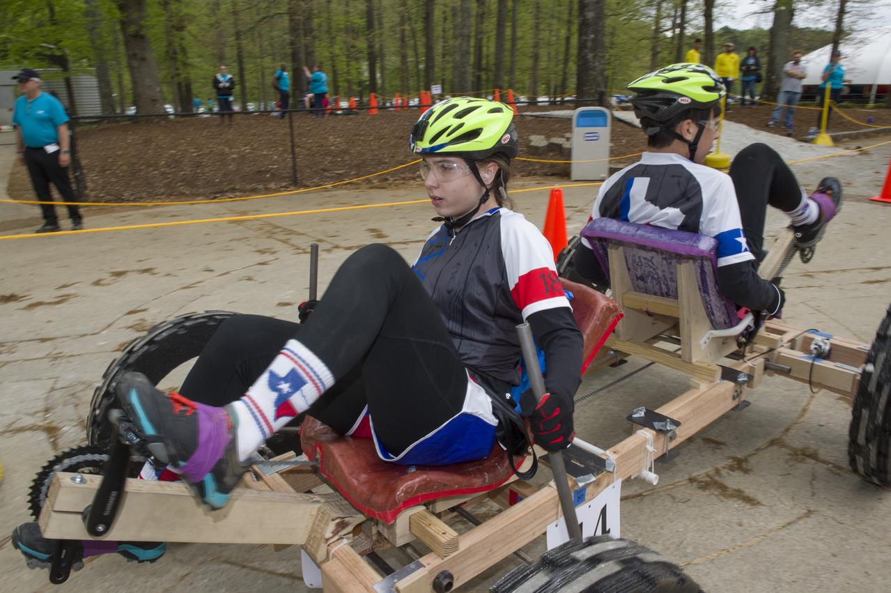The 2019 Lunar Rover Challenge Competition was hosted by the U.S. Space and Rocket Center in Huntsville, Alabama. This annual event celebrated the 25th anniversary of what began as the Great Moonbuggy Race in 1994. High school and College teams from the United States and foreign countries competed. The awards ceremony was held at the adjacent Marriott on Saturday evening.